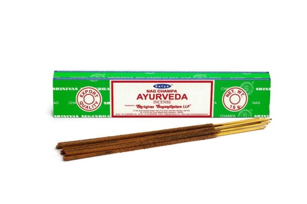 Kadzidełka Satya - AYURVEDA Nag Champa - 15 g