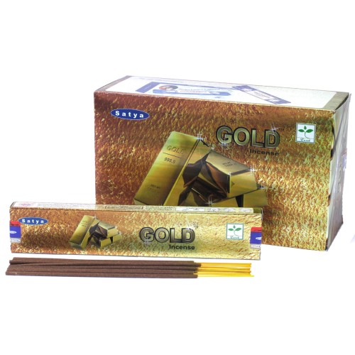 Kadzidełka Satya ZŁOTO Gold 15szt.1.jpg