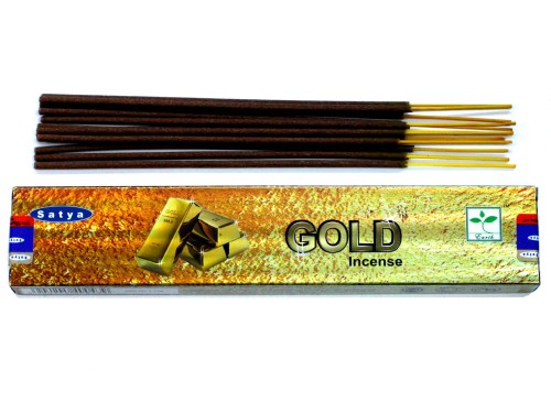 Kadzidełka Satya ZŁOTO Gold 15szt.2.jpg