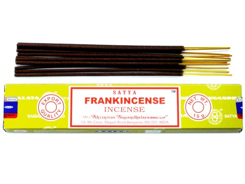 Kadzidełka Satya KADZIDŁO Frankincense 15szt.1.jpg