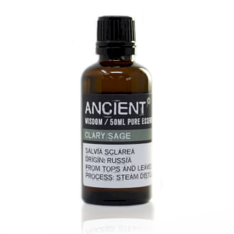 Olejek Eteryczny SZAŁWIA MUSZKATOŁOWA Clary Sage 100% - 50ml