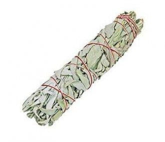 BIAŁA SZAŁWIA - Naturalne kadzidło w pęczku - White Sage - 15 cm