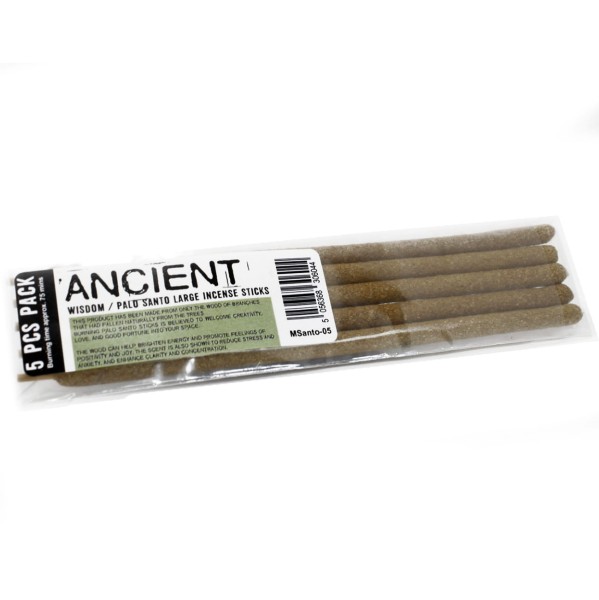 PALO SANTO Naturalne Kadzidełka - 5 pałeczek / patyczków - Wysoka Jakość