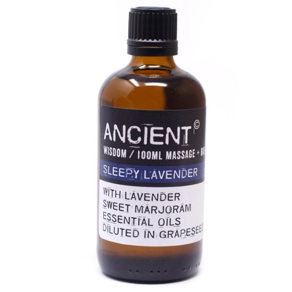 Olejek do Masażu USYPIAJĄCA LAWENDA Sleepy Lavender - 100 ml
