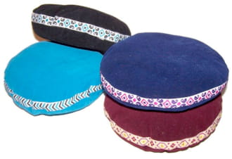 Aksamitna poduszka pod misę - rózne kolory - 7cm