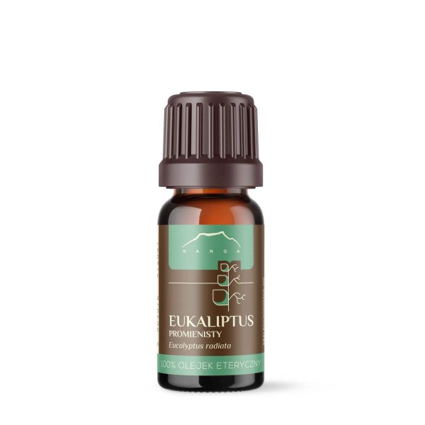 Olejek eukaliptus promienisty 100% eteryczny Nanga - 10 ml