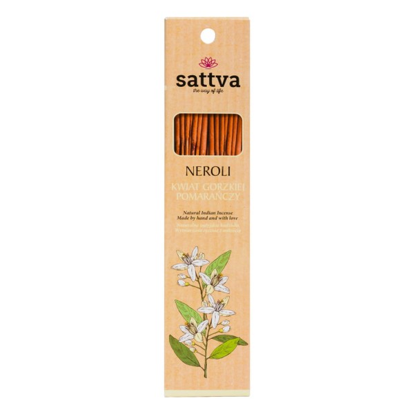 SATTVA INCENSE NEROLI   - Kwiat Gorzkiej Pomarańczy 30 g
