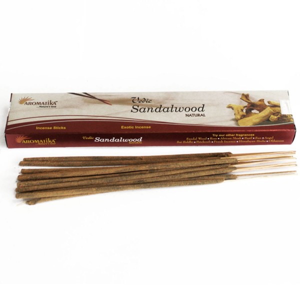 Kadzidełka Drzewo Sandałowe Sandalwood Vedic 15 g Klasyczny Aromat