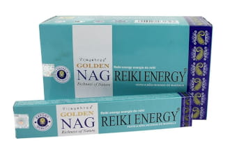 Kadzidełka Golden Nag 15 g - Energia Reiki
