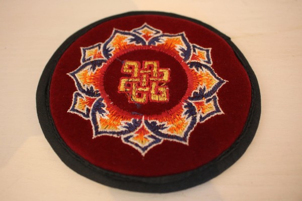 Podkładka poduszka do misy -  mandala srivasta 25 cm