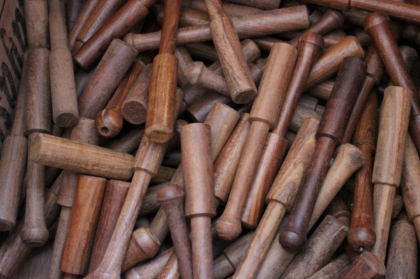 Drewniana Pałka do Mis Tybetańskich - Mała