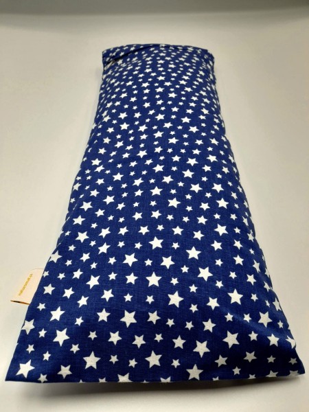 Poduszka relaksacyjna ziołowa Lawenda/Gryka 275g 40x15cm wzór Gwiazdki