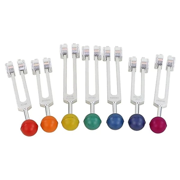 Kamertony  zestaw 7 Czakr w aksamitnym pokrowcu