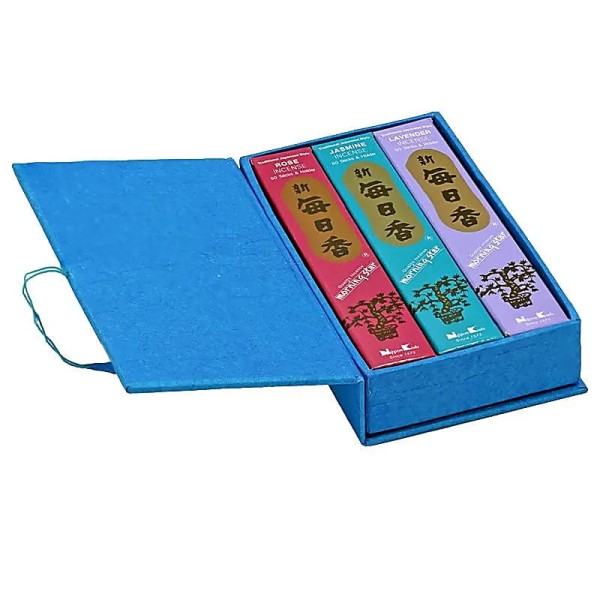 Kadzidła Japońskie Morning Star - ZESTAW (JAŚMIN, RÓŻA, LAWENDA)