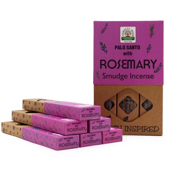 Kadzidełka Inspirowane Ziemią - Palo Santo i Rozmaryn