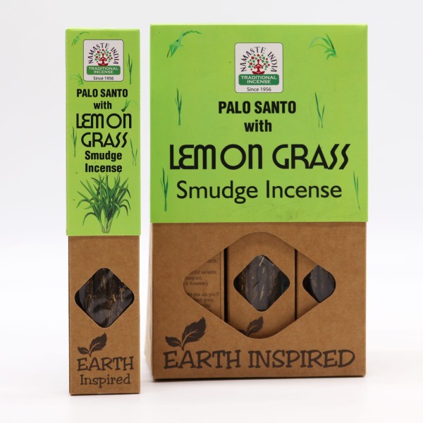 Kadzidełka Inspirowane Ziemią - Palo Santo i Trawa Cytrynowa