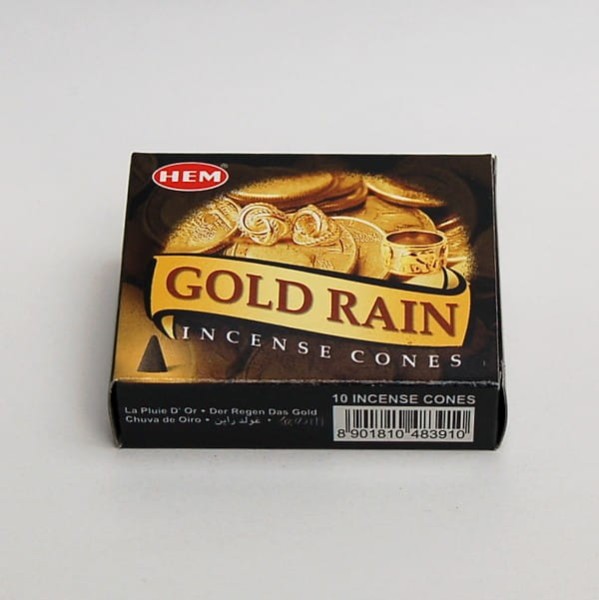 Kadzidła stożkowe GOLD RAIN - Hem