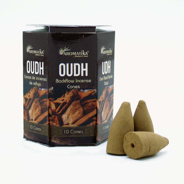 Kadzidełka Stożkowe Backflow Masala - Oudh