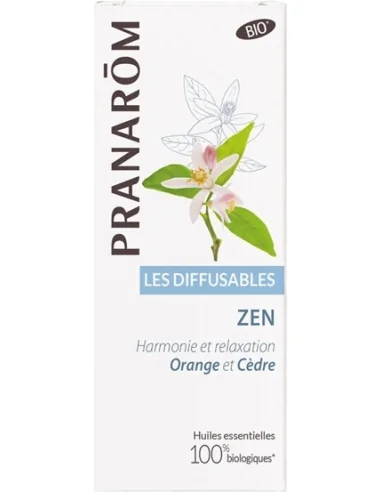 Olejek eteryczny ZEN do dyfuzora 30ml PRANARÔM BIO