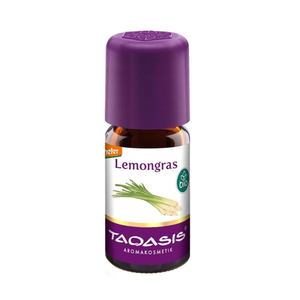 Olejek eteryczny Trawa Cytrynowa, 5 ml BIO - DEMETER Taoasis