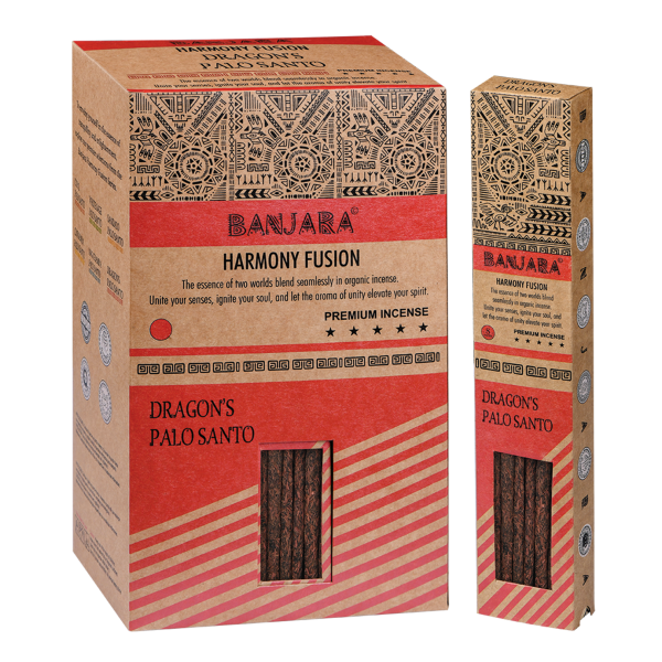 Kadzidełka Patyczkowe Banjara Palo Santo - Smocza Krew