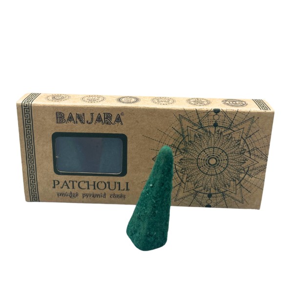 Kadzidełka Piramidki Banjara - Paczula Patchouli