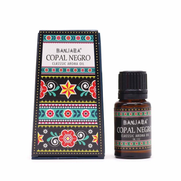 Olejek Zapachowy Banjara 10 ml - Czarny Kopal