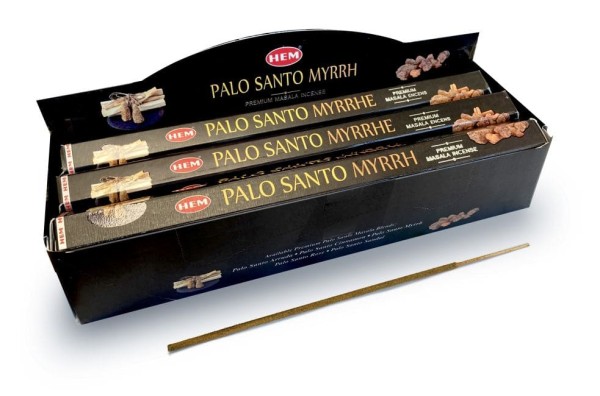 Kadzidełka sześciokątne Masala - Palo Santo-Mirra Hem