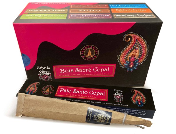 Kadzidła Zapachy i Etniczne Klimaty Palo Santo & Copal masala 15g