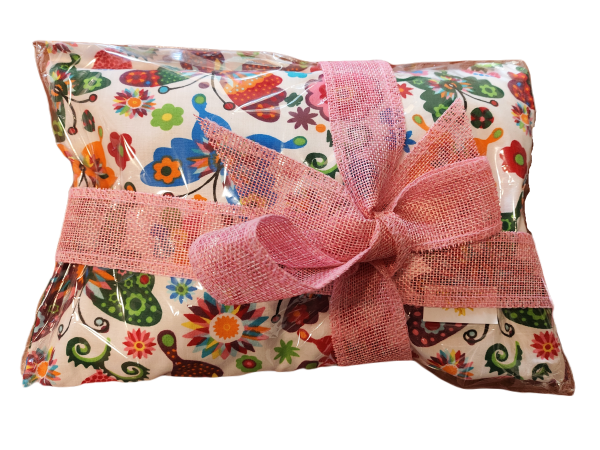 Poduszka relaksacyjna łuska gryki 260g 30x21cm wzór Motylki