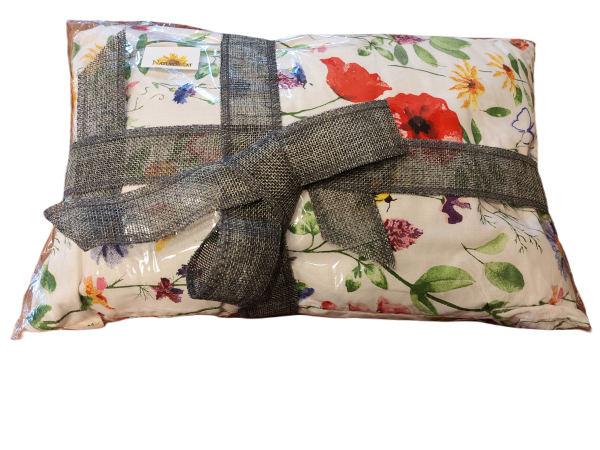 Poduszka relaksacyjna z łuską gryki  Łąka -  36x22cm 650g