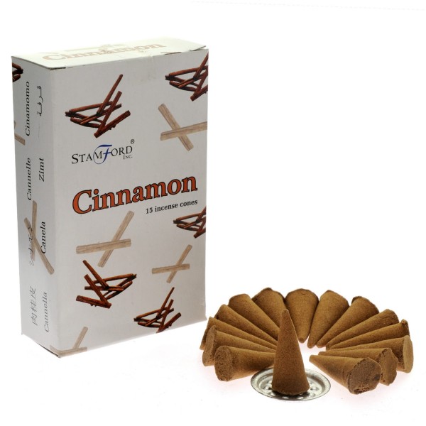 Kadzidełka Stożkowe Stamford - Cynamon
