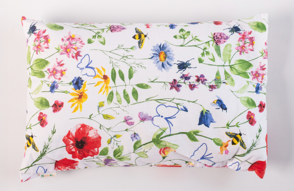 Poduszka relaksacyjna na sen z gryką – handmade, naturalna, prezent