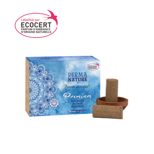 Kadzidło Dhoop Perma Nature Premium Paczula Ecocert