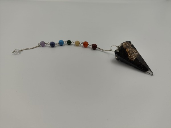 Wahadełko z Orgonitem Czakry - Budda Czarny