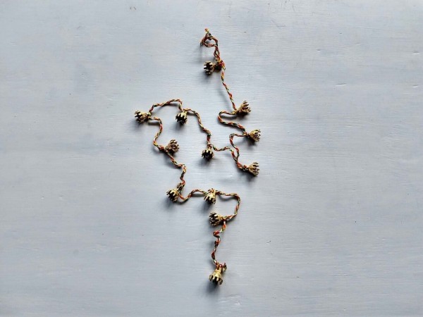 Dzwonek sznurkowy Clawbell – 12 mosiężnych dzwoneczków 15mm