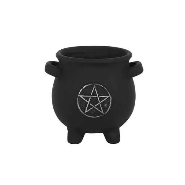 Piękny Stylowy Pojemnik z Terakoty Pentagram Wys. 11,5cm