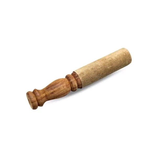 Pałeczka do misy śpiewającej z beżowym zamszem