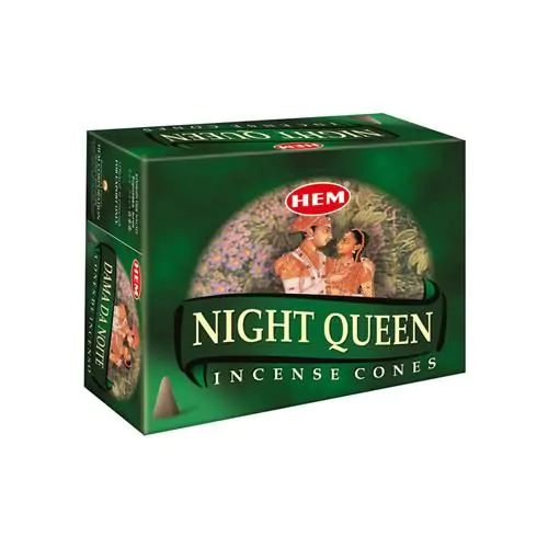 Hem Kadzidełka stożkowe - Night Queen, Królowa Nocy 