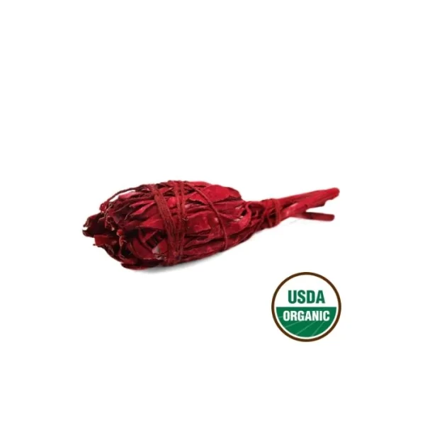 Naturalne Kadzidło w pęczku Smocza Krew i Szałwia 10 cm