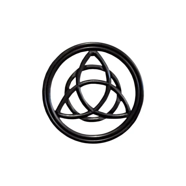 Dekoracja drewniana ozdoba ścienna Triquetra 30 cm