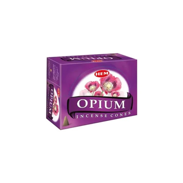 Kadzidełka stoźkowe Opium Hem  10 sztuk
