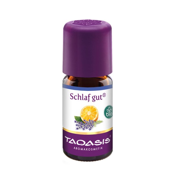 Olejek Schlaf gut, łagodny – na dobry sen, 5 ml BIO, Taoasis