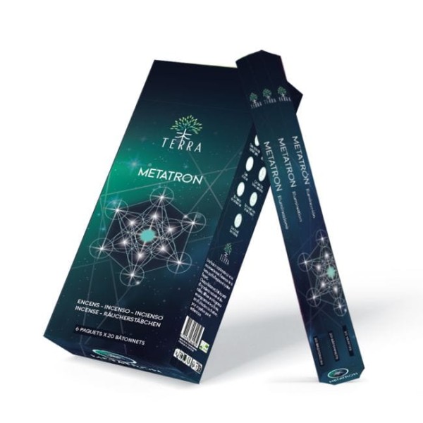Kadzidełka Terra Metatron Hexa bez węgla drzewnego