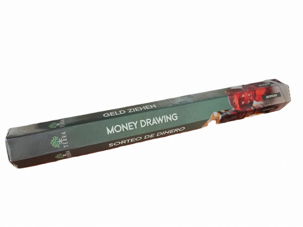 Kadzidło sześciokątne Terra Money Drawing, bez węgla drzewnego