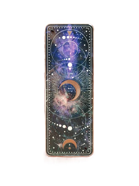 Podstawka na świeczki tealight ze stali nierdzewnej, Galaxy