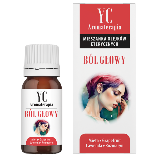 Olejek Eteryczny Mix Na Ból Głowy 10ml YOUR CANDLE