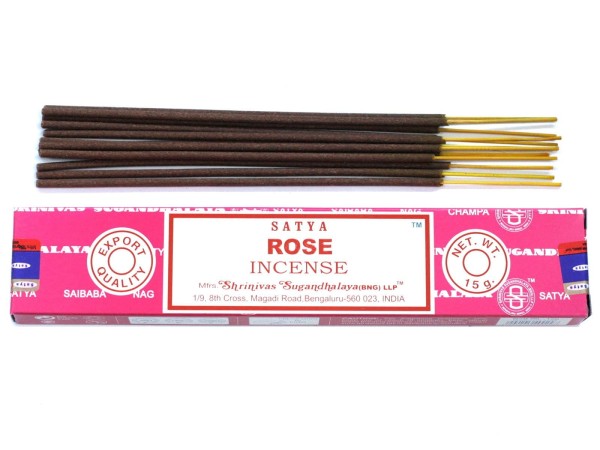 Kadzidełka Kadzidła SATYA - RÓŻA Rose - 15 g
