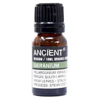 Olejek Eteryczny BIO / ORGANIC - BODZISZEK Geranium 100% - 10 ml