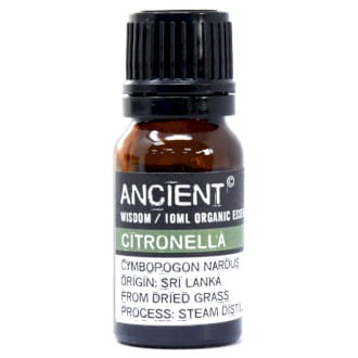 Olejek Eteryczny BIO / ORGANIC - CYTRONELLA Citronella 100% - 10 ml